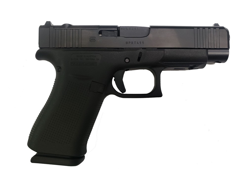 GLOCK 48 MOS 9MM FRONT SERRATION BLACK 10RD PA4850201FRMOS - Taurus Savings